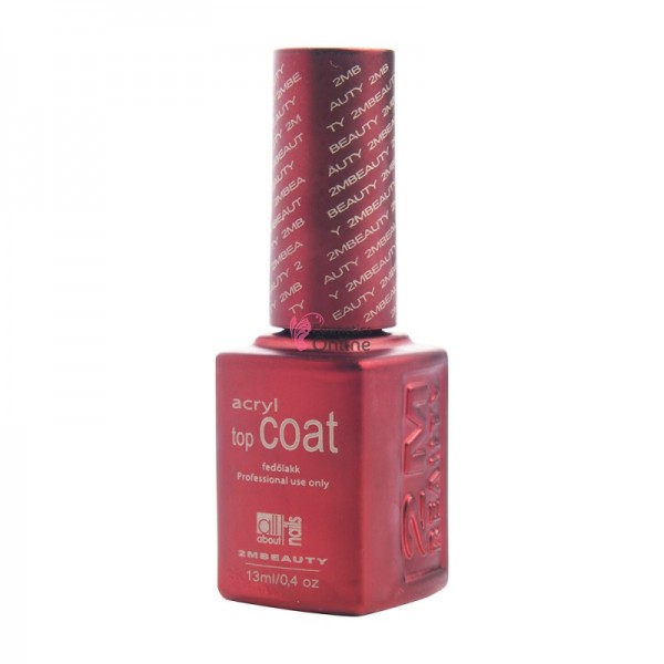 Top Coat pentru acril 2M Beauty 13 ml